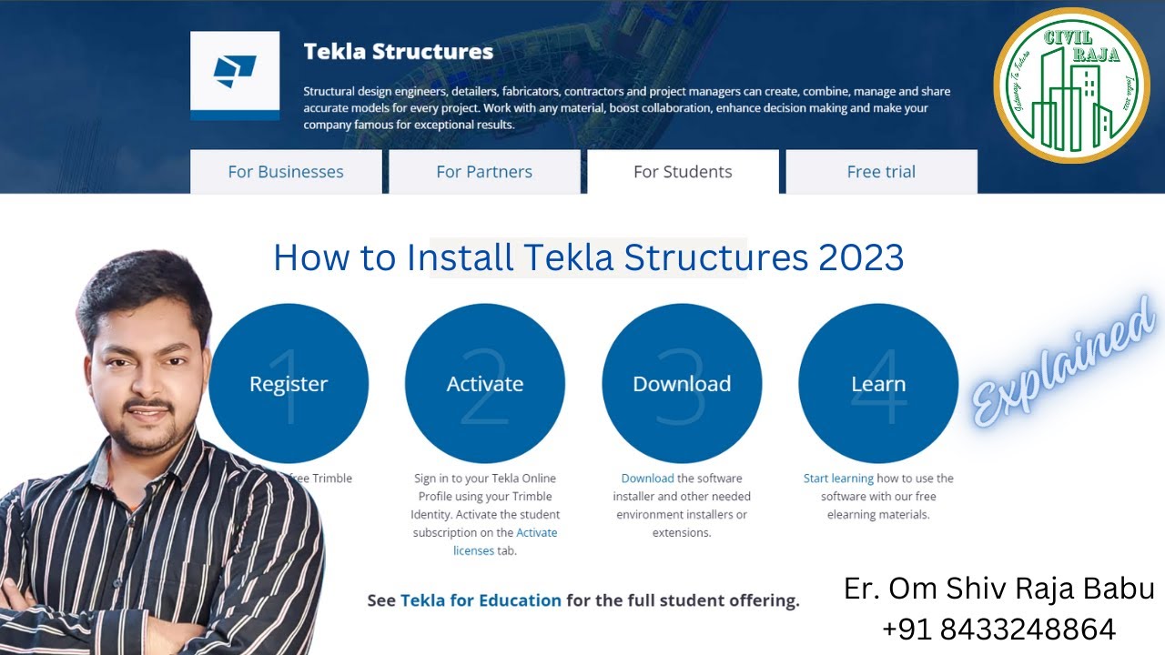 How to Install Tekla Structures 2023 in Windows 11 : Step by Step Guide