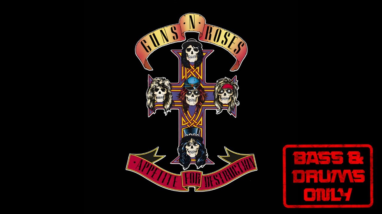 Guns N' Roses - Paradise City - Bass and Drums Only (Appetite for Destruction)