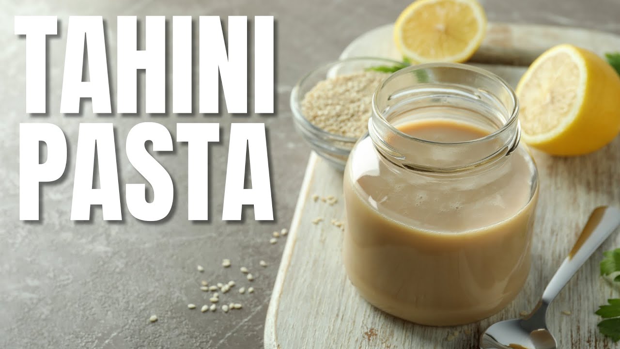 TAHINI PASTA ili SUSAM NAMAZ - Recept za domaci TAHINI namaz - POSNI namaz