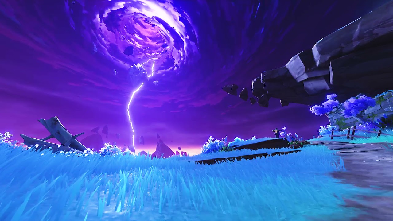 Genshin Impact - Amakumo Peak Ambiance (thunder, soft breeze)