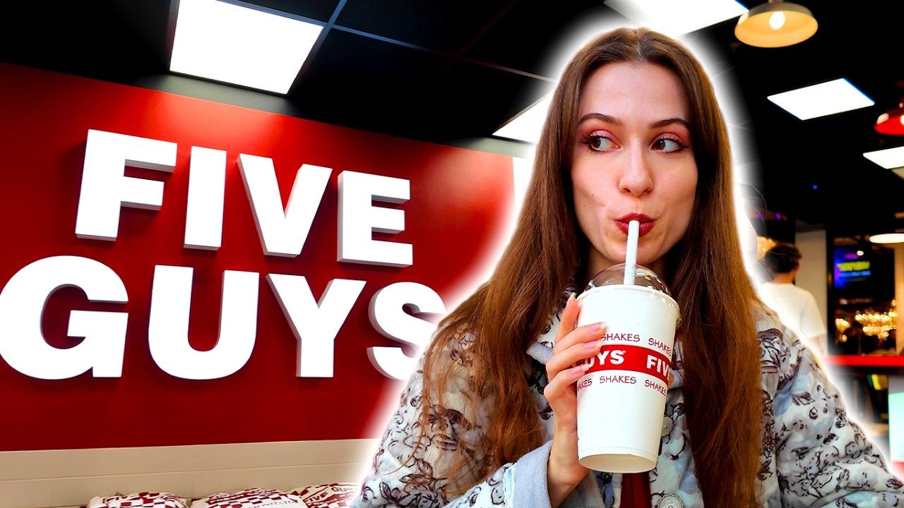 PRVÝ FIVE GUYS V ČESKU 🍔 - Ceny a ochutnávka