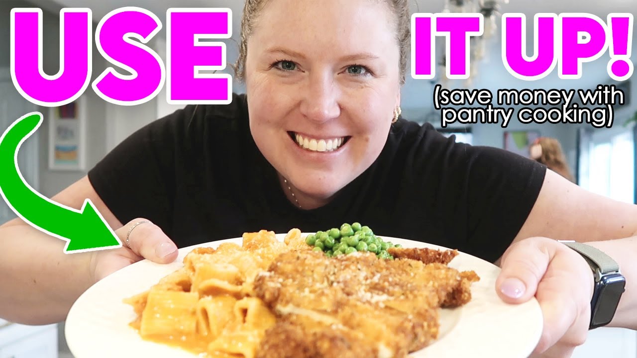 💵 Cooking from my PANTRY + FRIDGE this week! (saving $$$)
