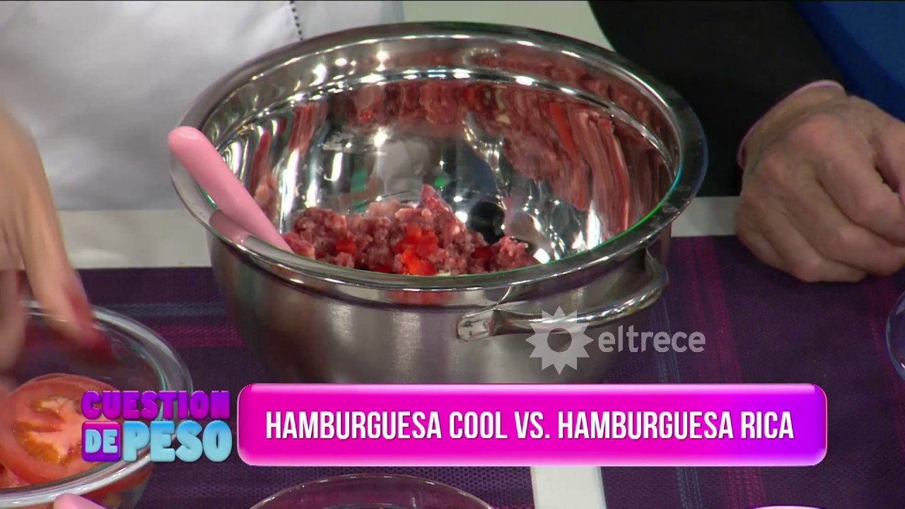 ¿Cómo hacer una hamburguesa sana?