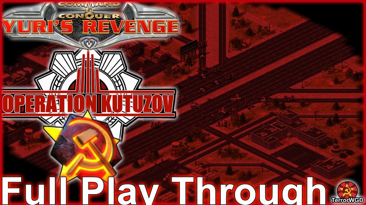 Command & Conquer│Yuri's Revenge│Operation Kutuzov│Soviet Campaign│Full Play Through