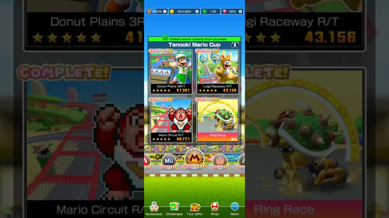 Mario kart Tour Tier 99 in Mario Tour!