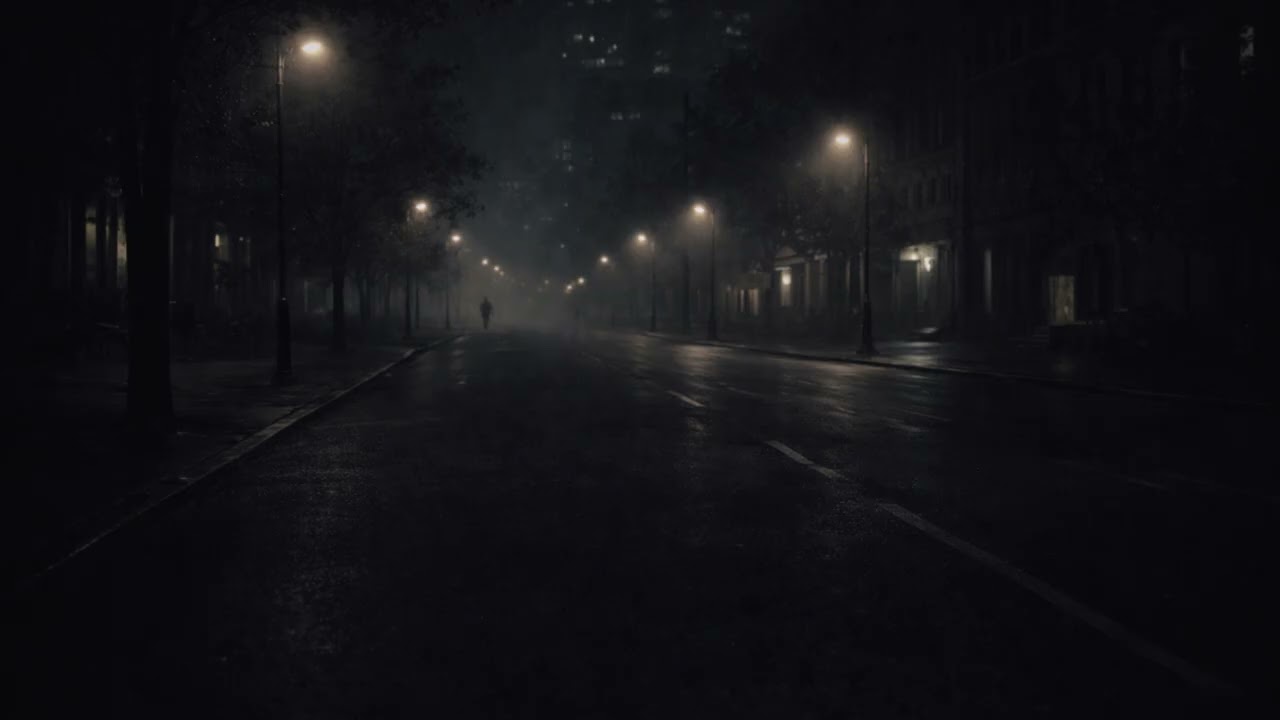 Distant Midnight Stillness | Dark Ambient Night Atmosphere (60 Minutes)