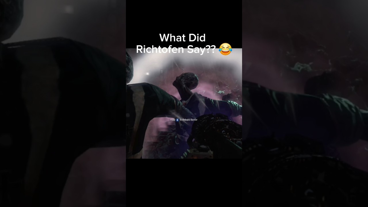 Bo1 Richtofen is different. 😂 (Black Ops Zombies) 