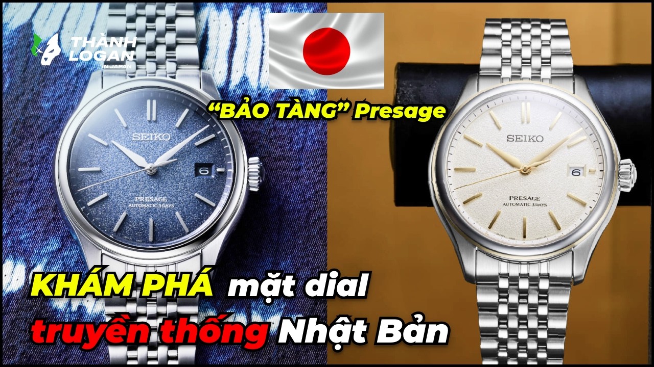 SEIKO SARX133 / SARX126 LÊN MEN THỦ CÔNG - LỤA KIMONO KHÁM PHÁ MÀU DIAL TRUYỀN THỐNG NHẬT BẢN