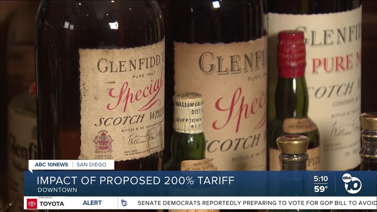 Local wine importer: 200 percent tariff would 'devastate' business