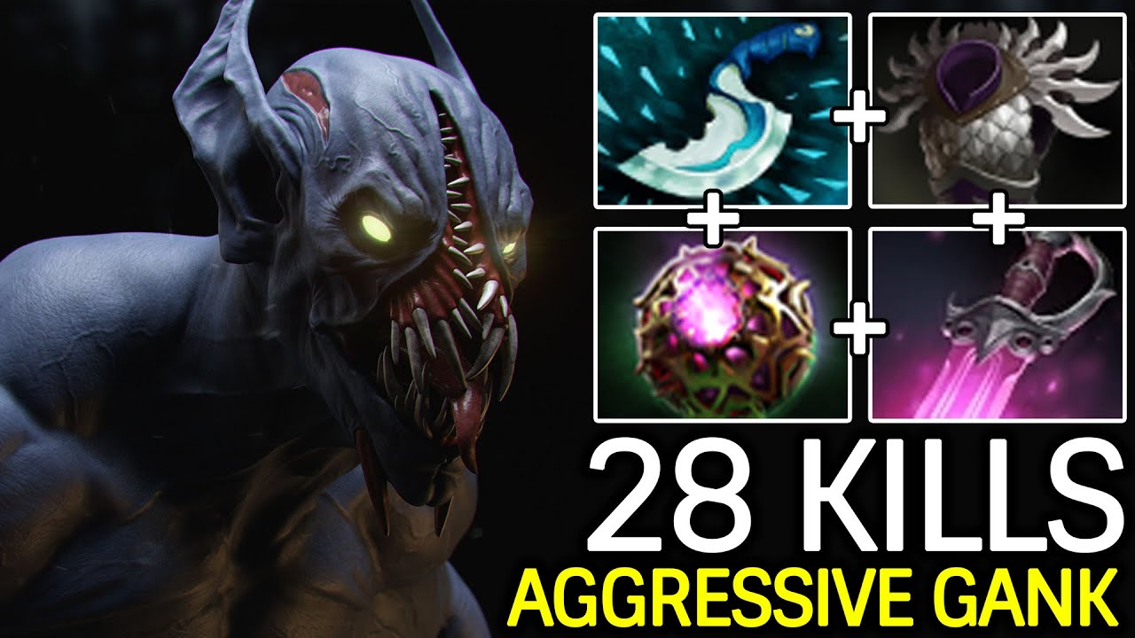 Night Stalker 28 Kills – Aggressive Gank is Nightmare Dota 2
