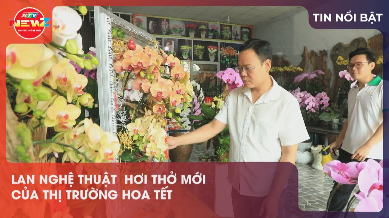LAN NGHỆ THUẬT  HƠI THỞ MỚI CỦA THỊ TRƯỜNG HOA TẾT
