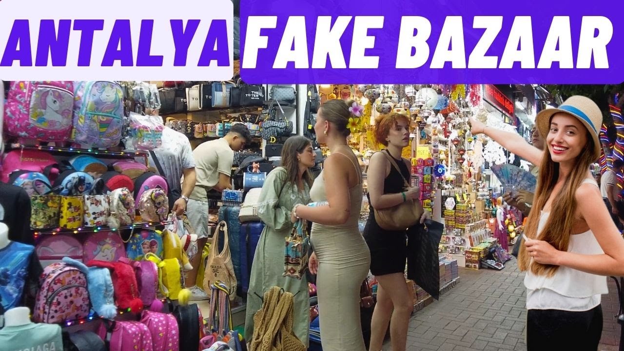 Гранд-базар в Анталии! Поддельный рынок в Анталии! Продуктовый базар в Анталии! Сборник  Анталии