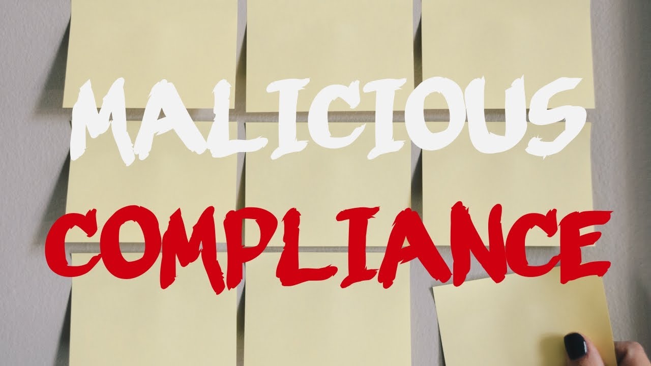 r/MaliciousCompliance | свежий | STORY TIME, эпизод 29