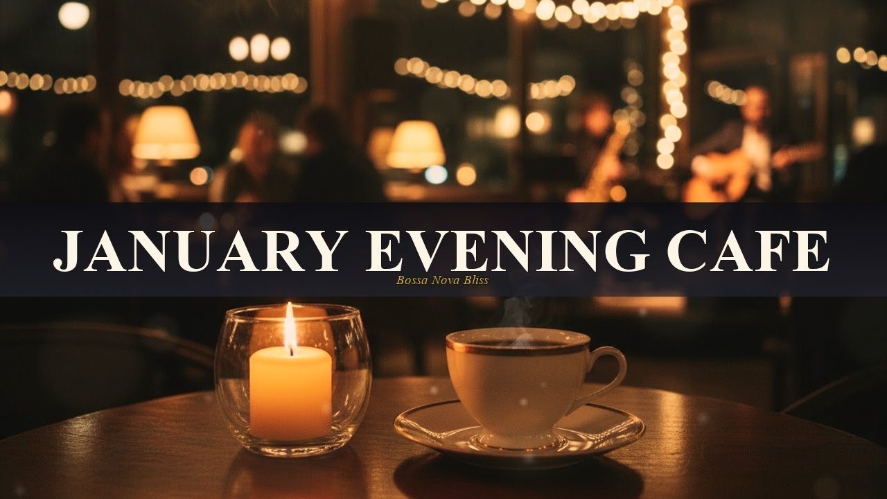 January Evening Cafe 🌙 Relaxing Bossa Nova & Soft Jazz for a Cozy Night and Deep Relaxation