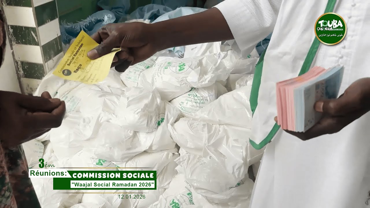 3ém Réunions Commission Sociale Waxtaan wi Jëmoon ci Waajal Social Ramadan 2026...