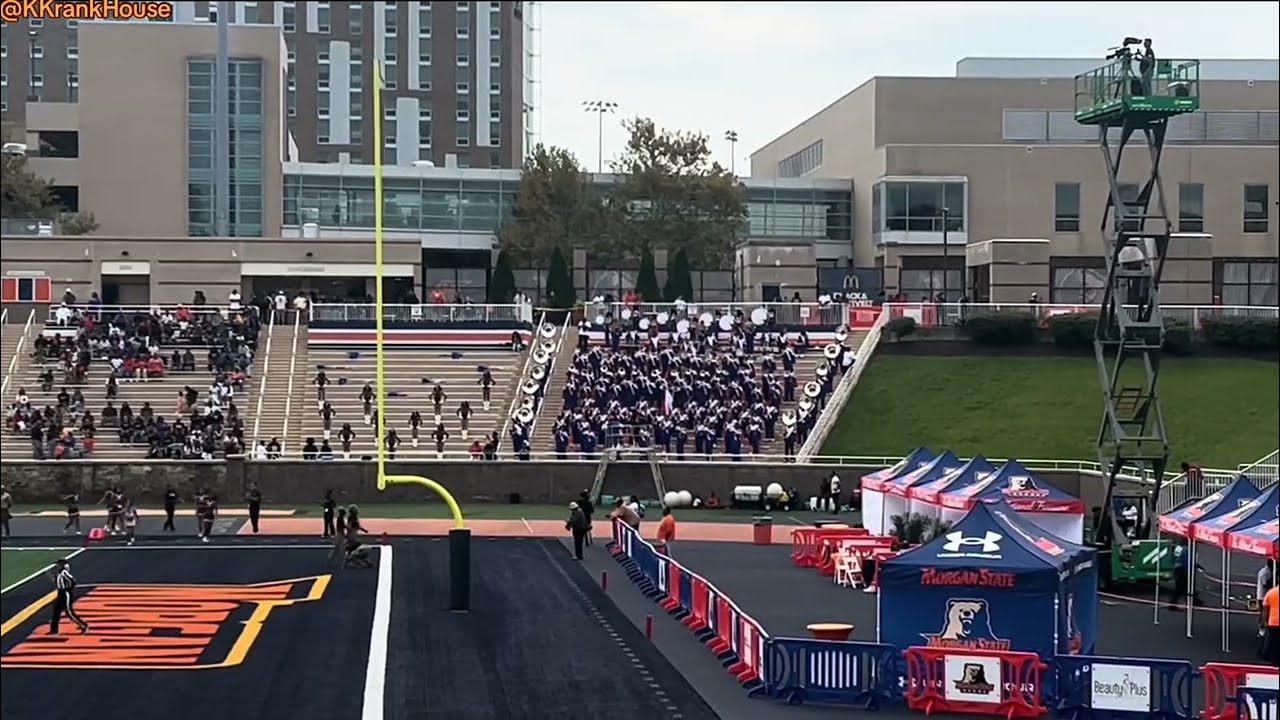 Morgan State University Marching Band (Stand Tunes + March In) 