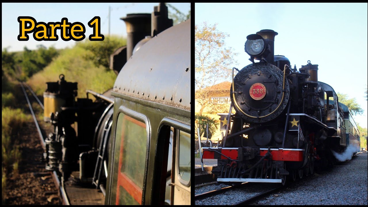 Maria Fumaça Campinas: Trens liderados pela Locomotiva a Vapor Nº338 ABPF!!!