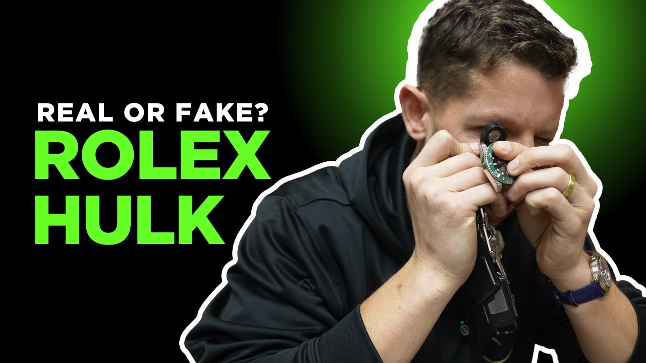Real or Fake? - Rolex Submariner 116610LV Hulk Watch Authentication