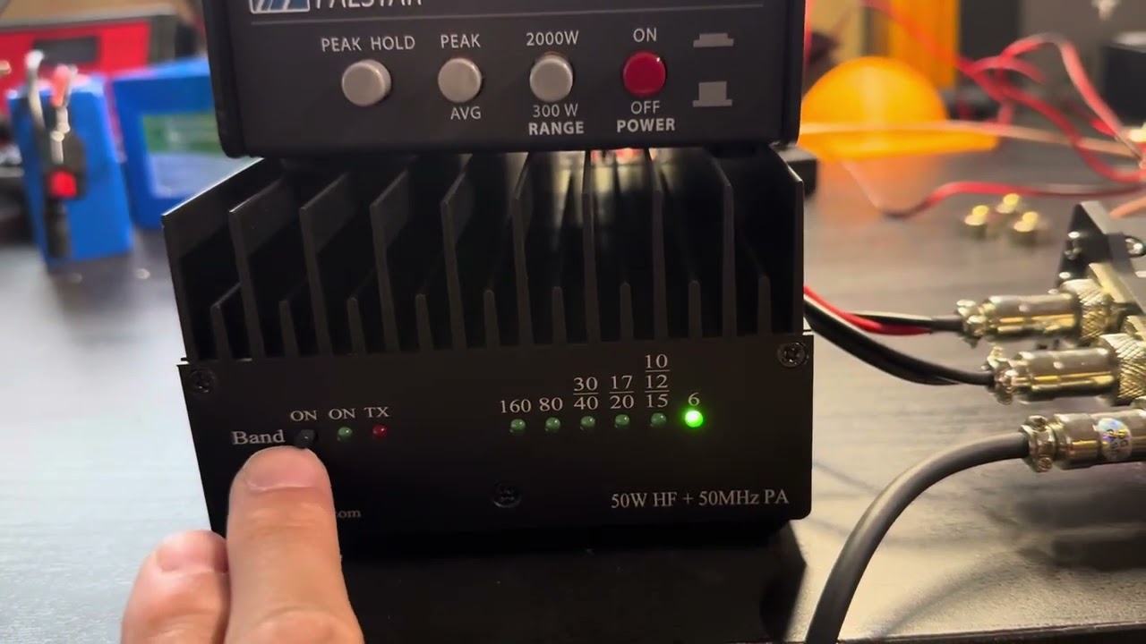 Testing the 60dbm.com 50w Amplifier with the TX-500