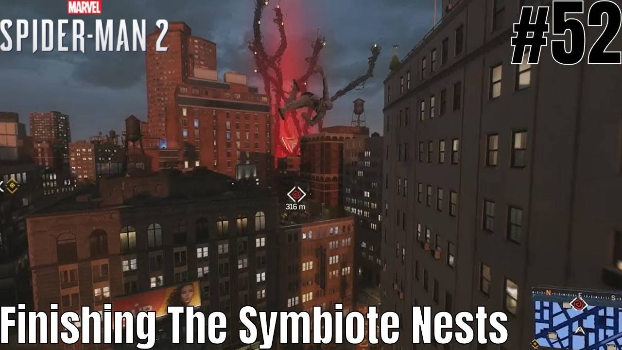 Playing Marvel's Spider-Man 2 | Ep 52 | Walkthrough | Exterminating Symbiote Nests