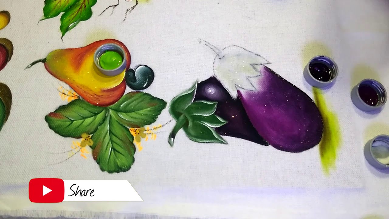 Roberto Ferreira - Aprenda a Pintar Berinjela