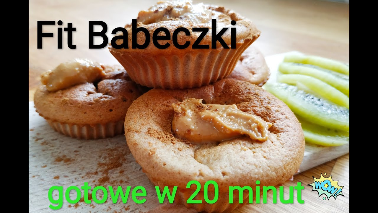 #babeczki Bananowe Fit babeczki gotowe w 20 minut!!! #muffinki #fitmuffinki