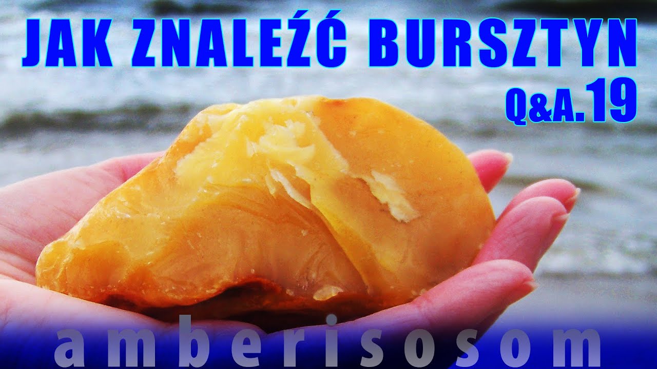 Bursztynowa plama - Jak łowić bursztyn z plamy.