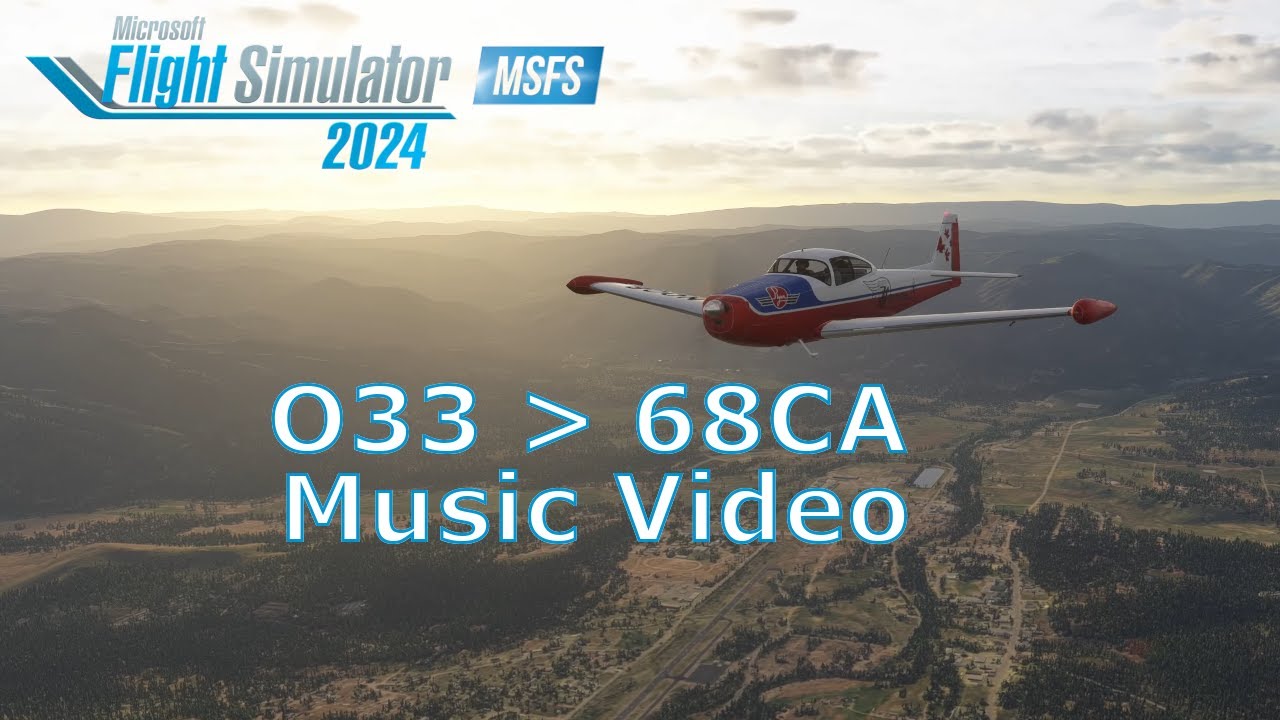 Cutting to Cottonwood - MSFS 2024 (4K) - O33 - 68CA