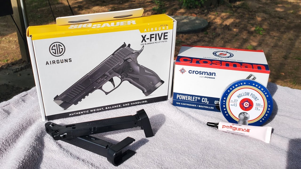 Распаковка и демонстрация Sig Sauer X-Five @sigsauerinc