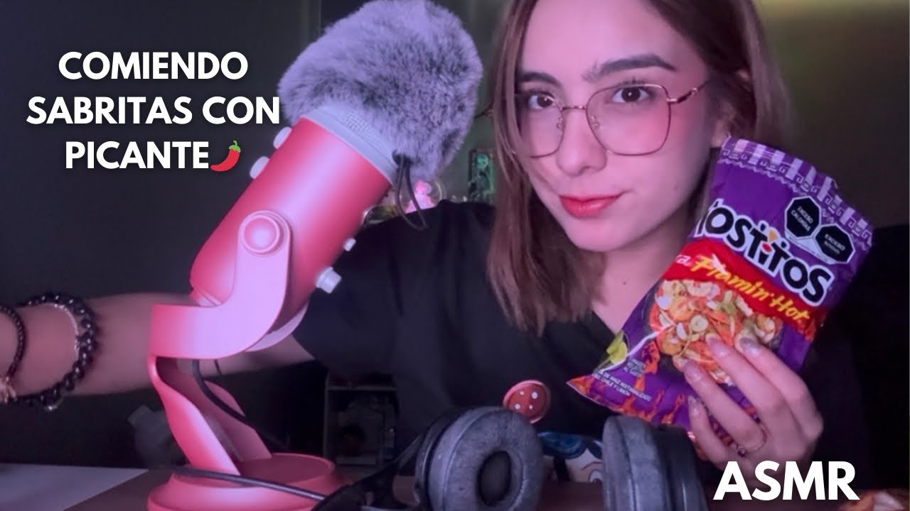 Asmr - Comiendo sabritas con picante 