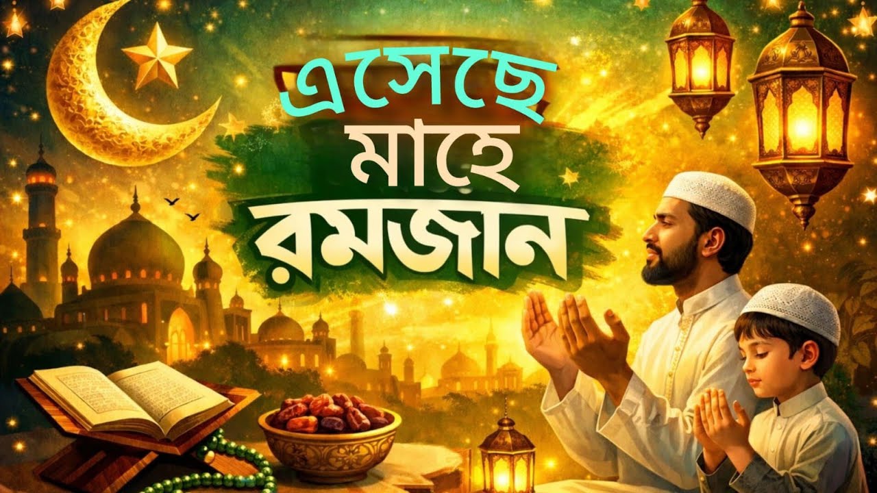এসেছে মাহে রমজান। নতুন গজল ২০২৬ #youtubeshorts #গজল #shirts 