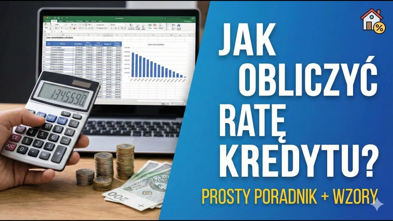 Jak obliczyć ratę kredytu? Przewodnik po matematyce bankowej i kalkulatorze raty w Excelu.