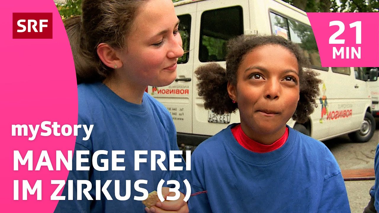 Zirkusschule: Zu Besuch im «Kinderzirkus Robinson» (3/5) | myStory (2013) | Kindervideos | SRF Kids