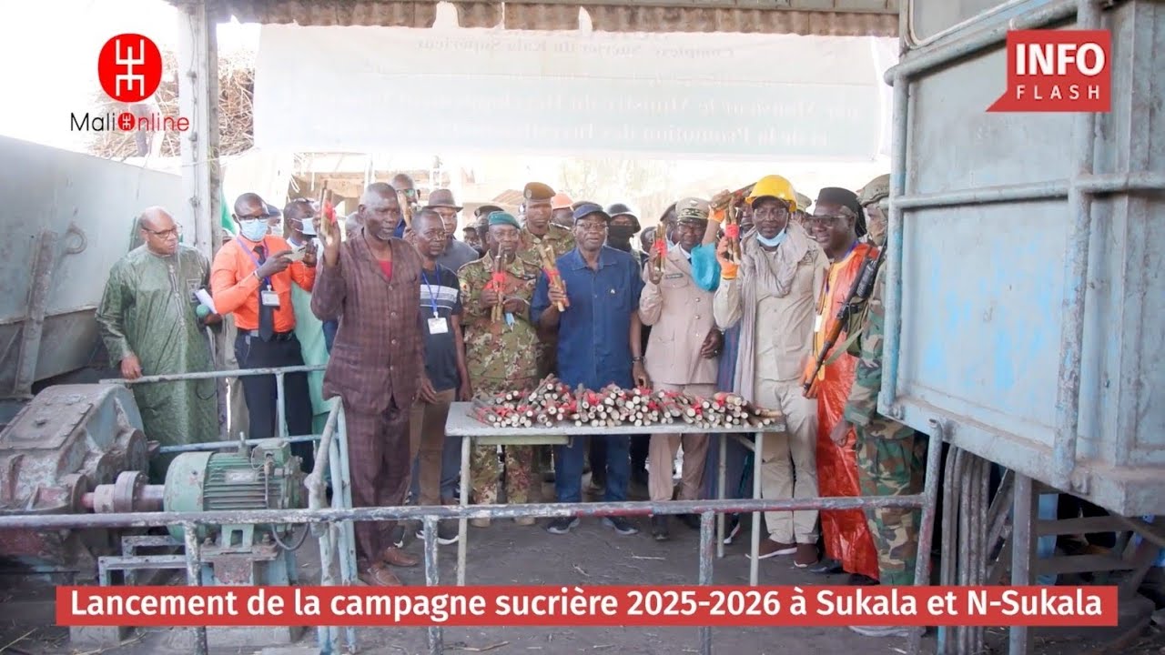 LANCEMENT DE LA CAMPAGNE SUCRIÈRE : 120.000 TONNES DE SUCRE ATTENDUES DE SUKALA ET N-SUKALA.