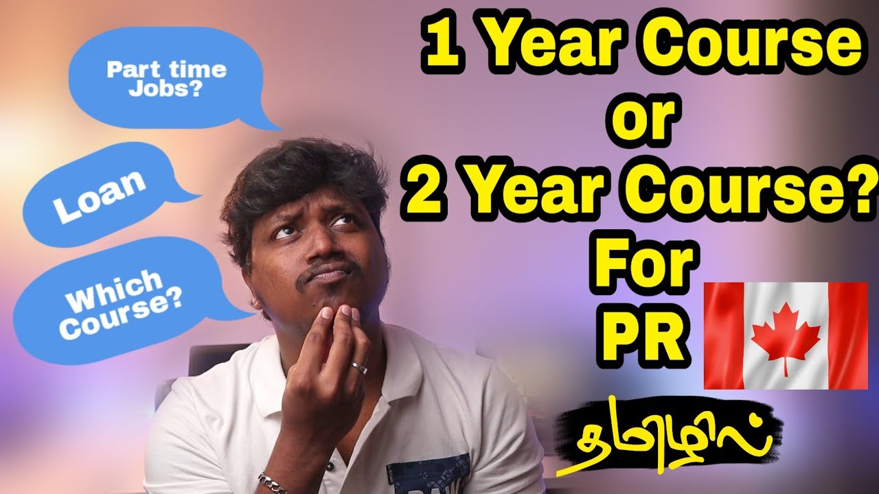 Canada PR after 1 Year Study | Part Time jobs | Canada Immigration | Canada Tamil Vlog
