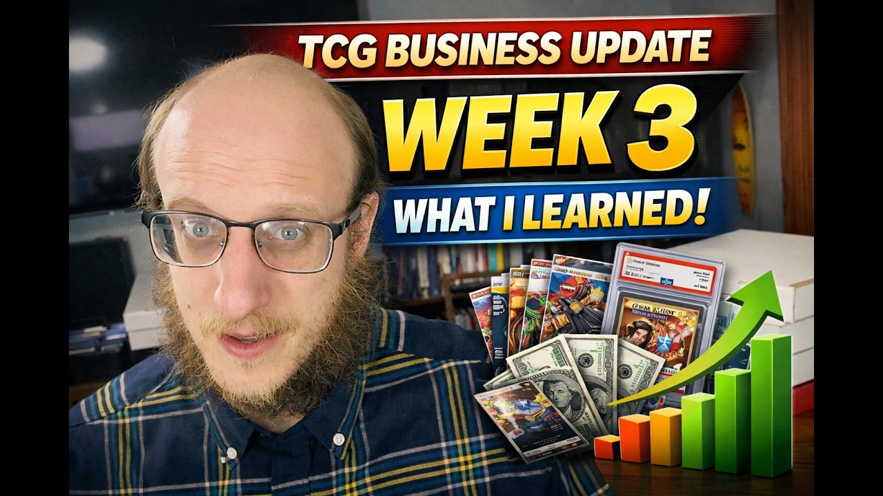 TCG Business Update, Week 3 - Wins, Mistakes & Lessons