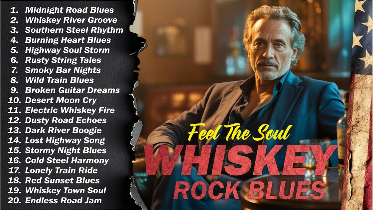 Whiskey Blues Music 2025 🔥 Timeless Blues Rock Collection | Best Relaxing Guitar Songs of All Time