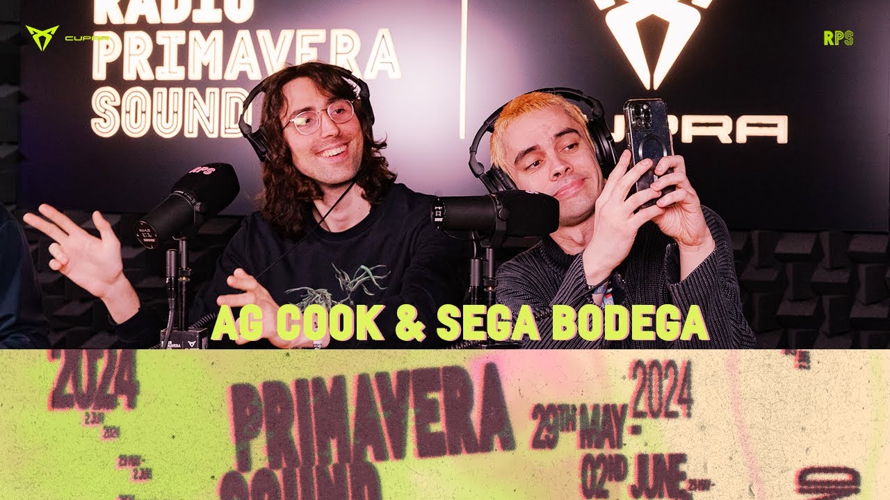 INTERVIEW WITH AG COOK & SEGA BODEGA | ESPECIAL PRIMAVERA SOUND 2024 | #RPS #PS2024