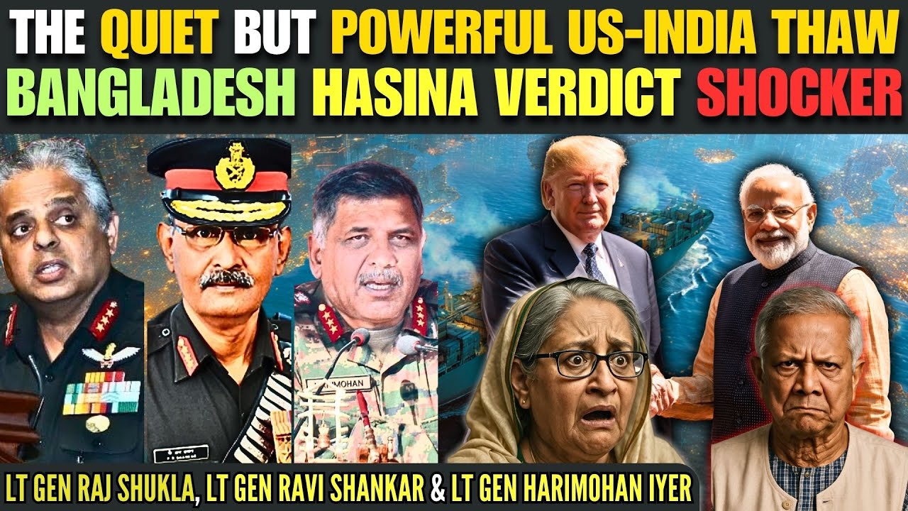 Quiet US–India Alignment: Major LNG Deal, Tariff Cuts & The B’desh Hasina Shocker • 