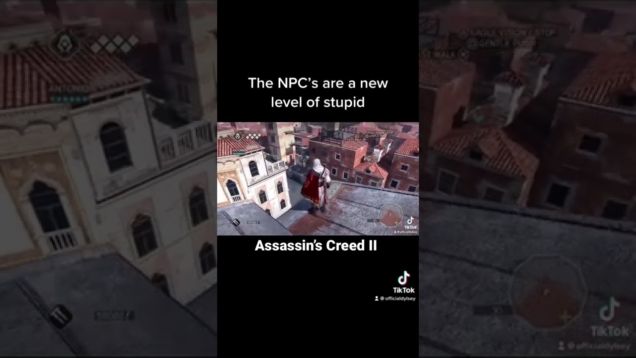 This was annoyingly hilarious 😂 #AssassinsCreedII