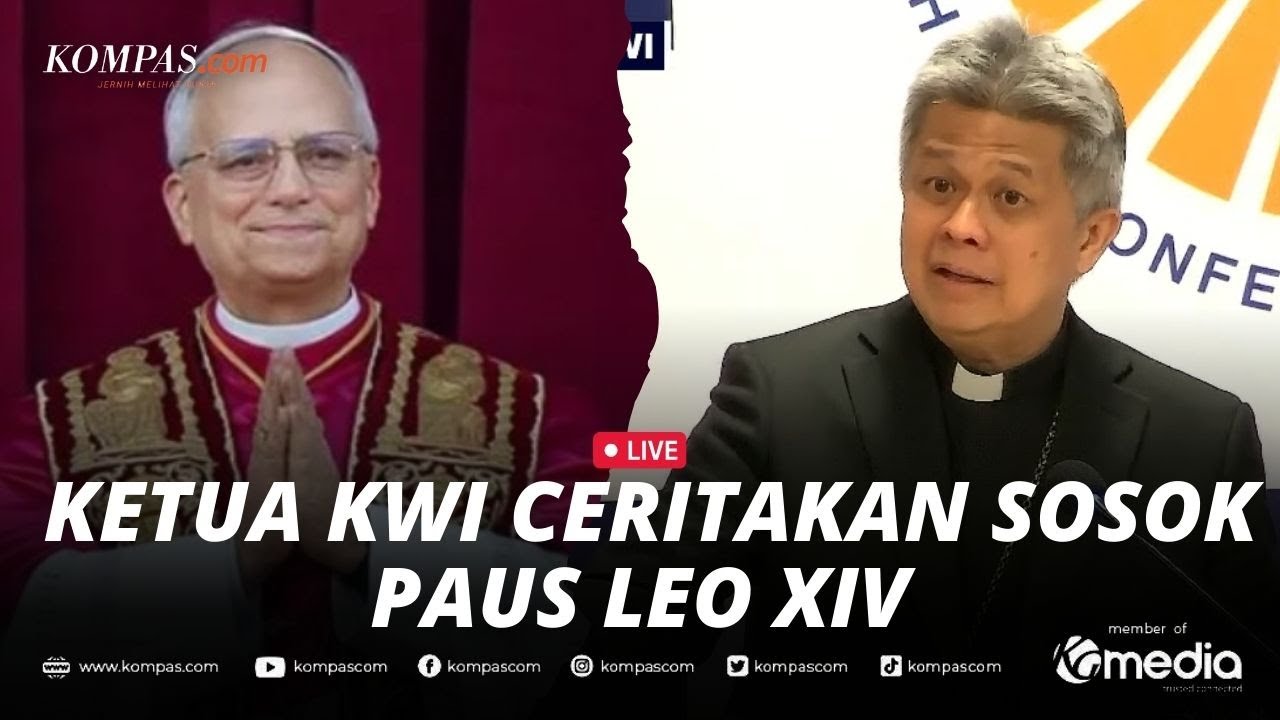 🔴LIVE - Keterangan KWI Sambut Sosok Paus Leo XIV, Pernah ke Indonesia?