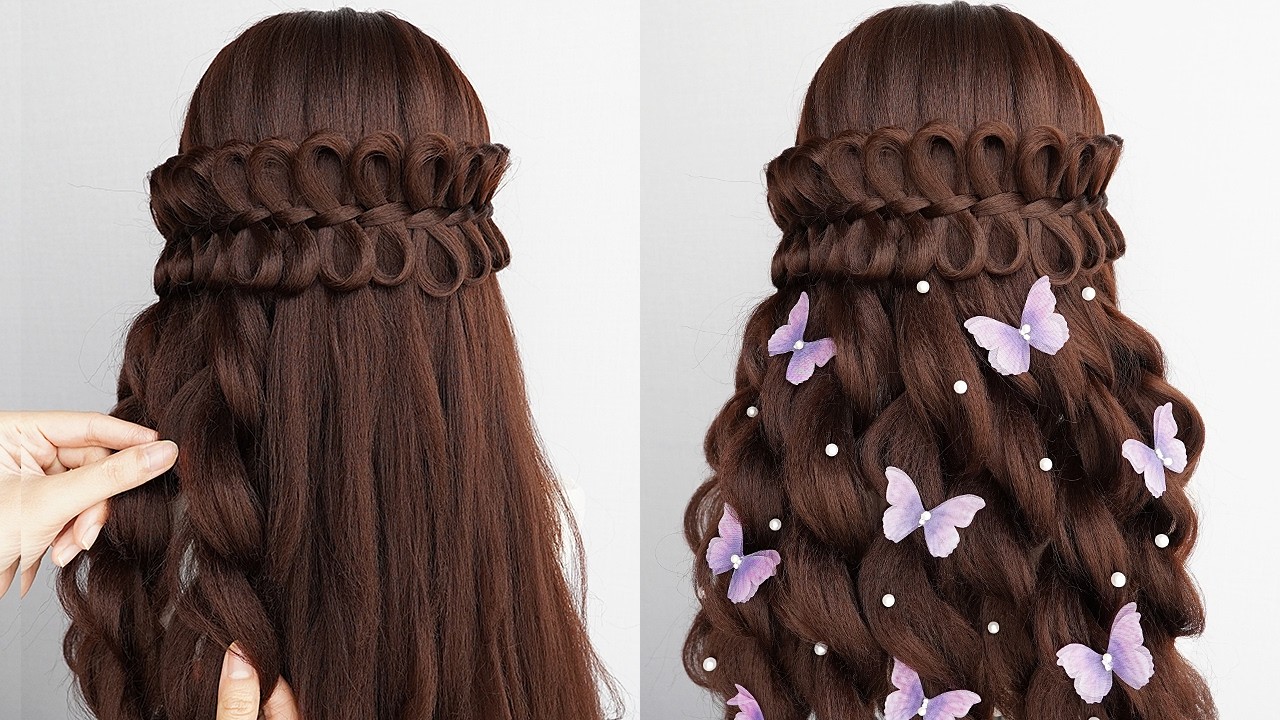 New Easy Hairstyle For Long Hair | Unique Hairstyle | Latest Hairstyle For Girls