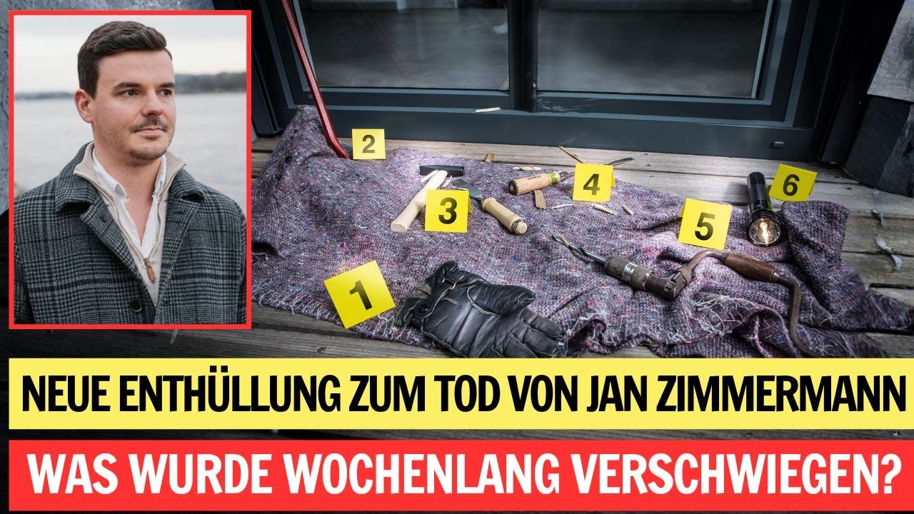 Neue Enthüllung zum Tod von Jan Zimmermann: Was wurde wochenlang verschwiegen?