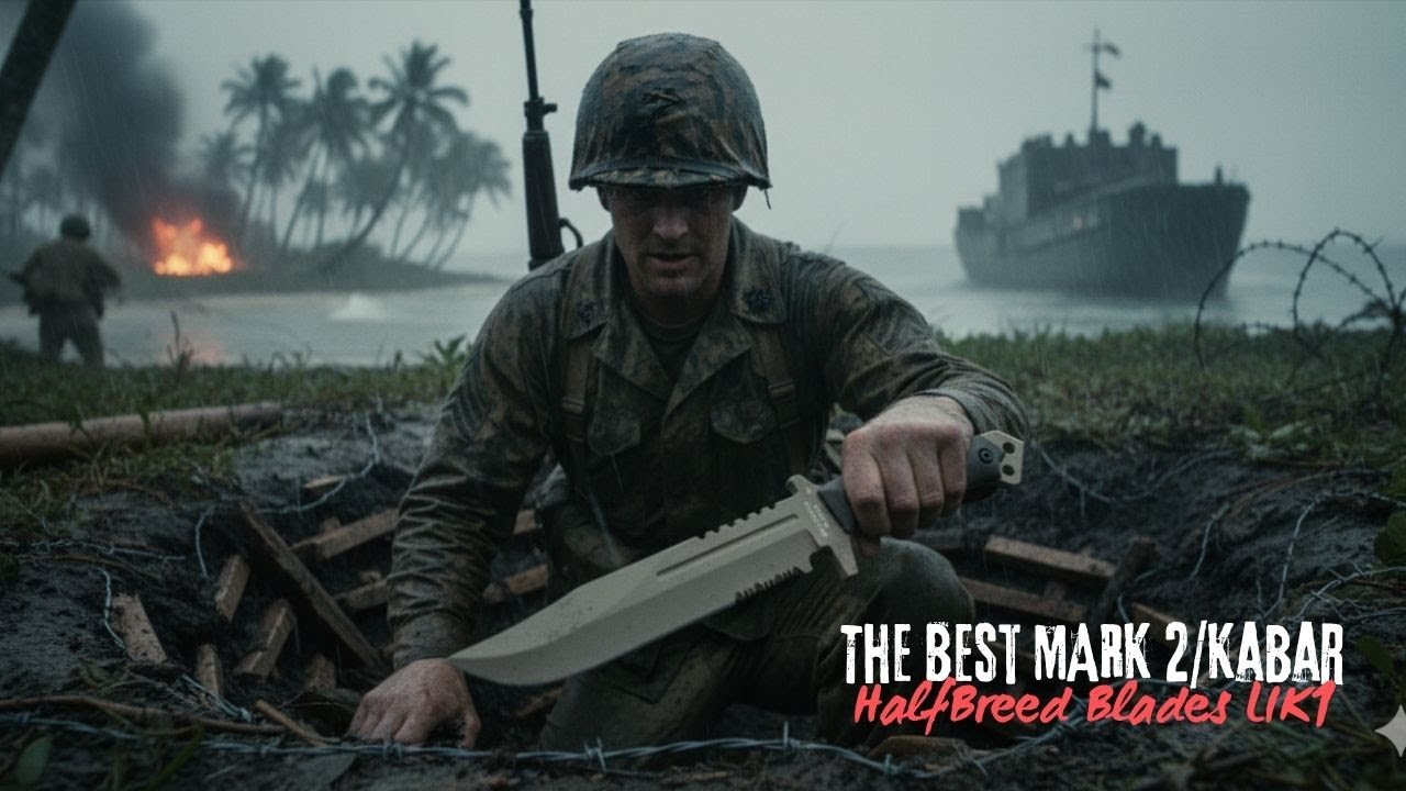Лучший нож Mark II/Kabar, HalfBreed Blades LIK1