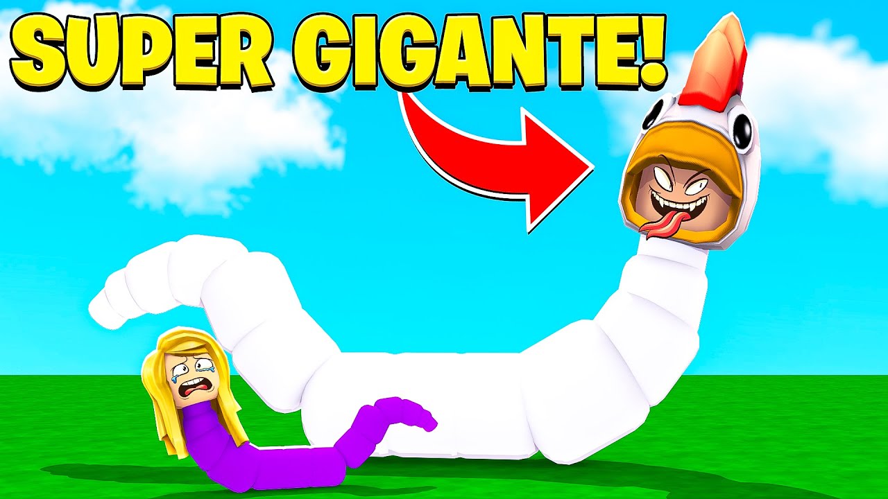 DIVENTO UN VERME GIGANTE SU ROBLOX!!