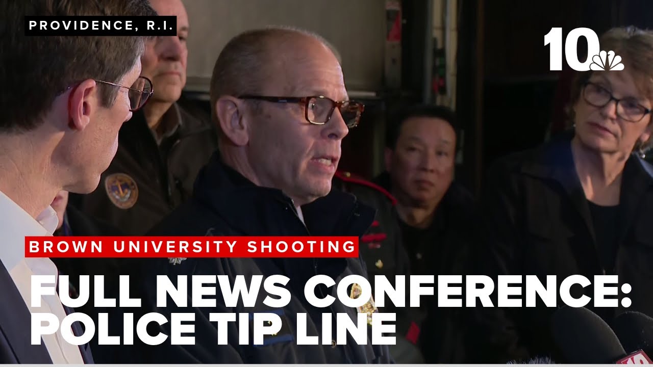 Full news conference: Providence mayor holds third briefing on Brown University shooting