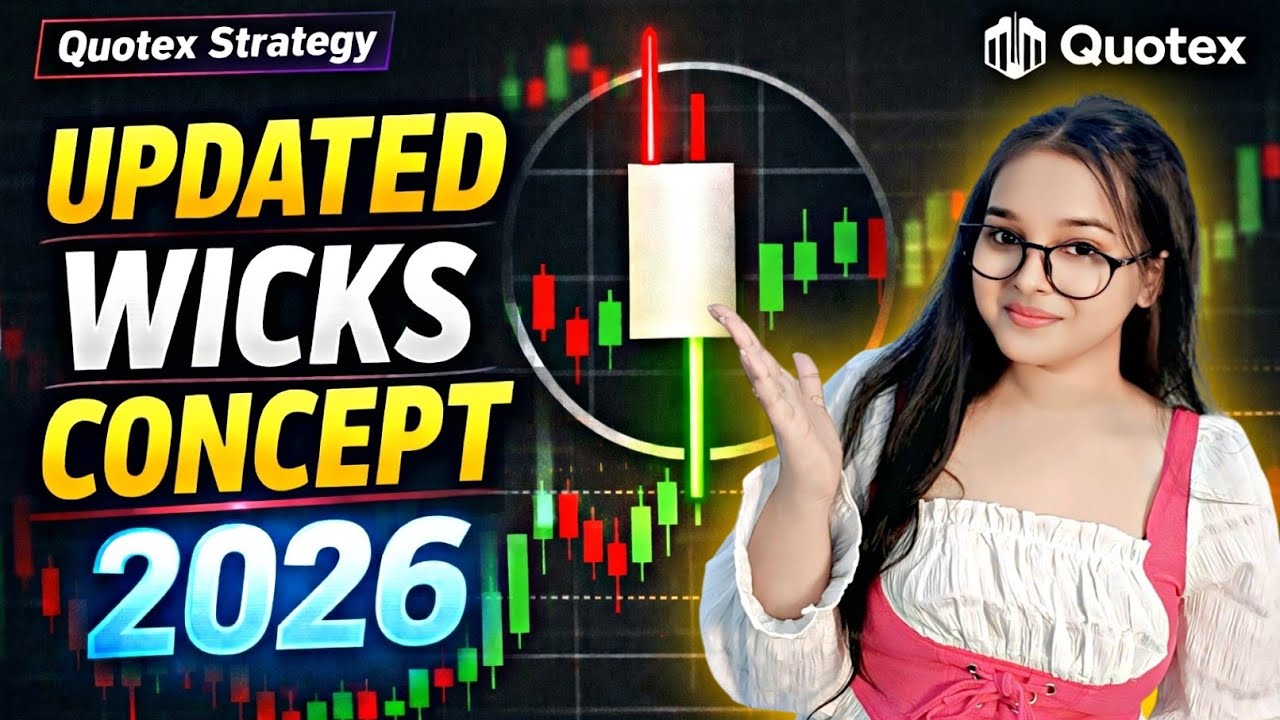 Updated wicks secret 🤫 Quotex Trading Strategy