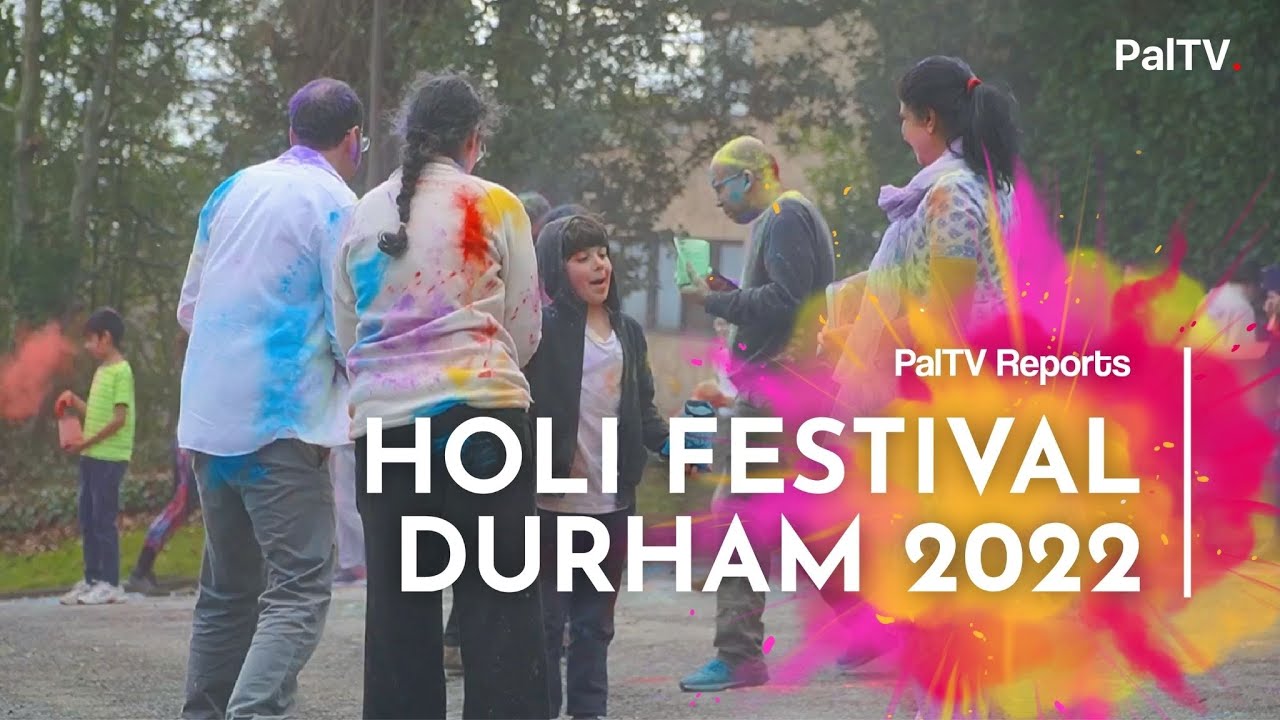 PalTV Reports | Holi Festival Durham 2022