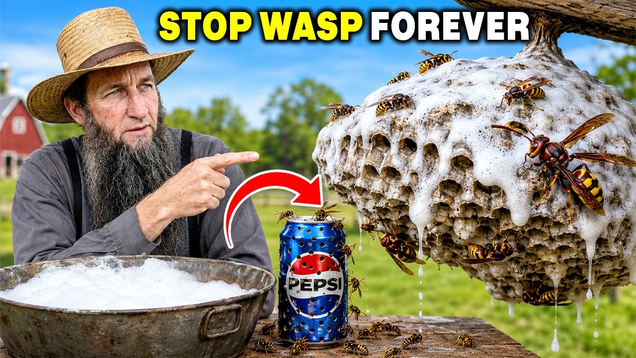 Amish Wasp-Killing Secrets Pest Control Companies Never Want You to Know