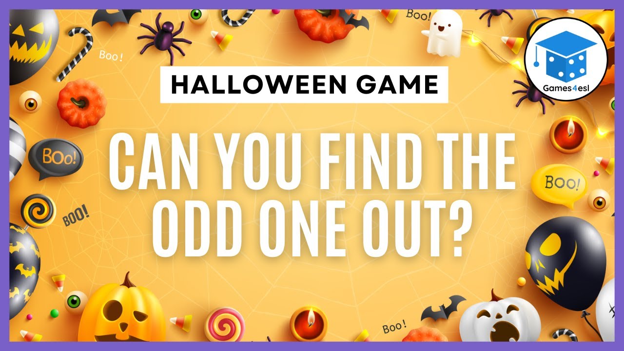 Halloween Game - Can You Find The Odd One Out?